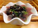 皮蛋苋菜汤