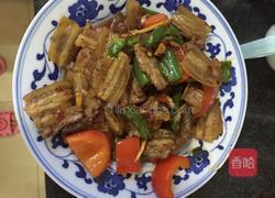 双椒回锅肉的做法图解4