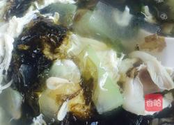 冬瓜蘑菇紫菜汤的做法图解6