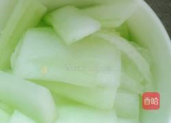 冬瓜蘑菇紫菜汤的做法图解1