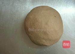 红豆沙馒头的做法图解2