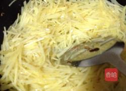 醋香土豆肉丝的做法图解6