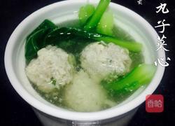 水丸子菜心汤的做法图解10