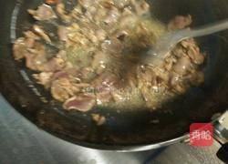泡菜炒鸭胗的做法图解4
