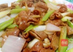 爆炒猪肠的做法图解6
