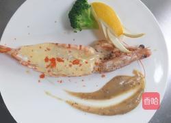 芝士焗大明虾的做法图解3