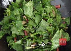 水萝卜缨炖豆腐的做法图解4