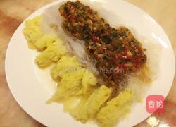 蒜蓉粉丝蒸娃娃菜。的做法图解8