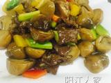 草菇炒牛肉