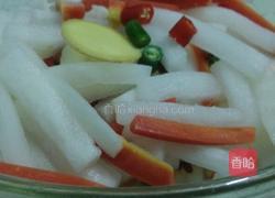 泡萝卜的做法图解4