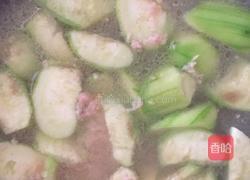 肉沫虾仁丝瓜汤的做法图解6