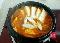 辣白菜豆腐汤的做法图解7