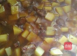 土豆焖肉的做法图解5