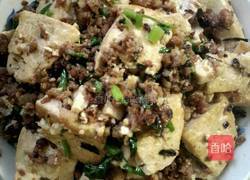 豆腐肉沫的做法图解4