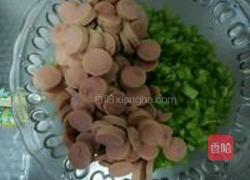 腊肠面饼的做法图解2