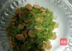 腊肠面饼的做法图解6