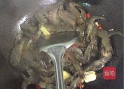 香葱炒虾的做法图解3