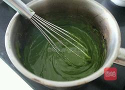 红豆抹茶舒芙蕾蛋卷的做法图解6