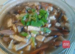 蘑菇香肠豆腐的做法图解11