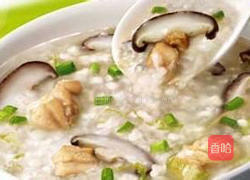 香菇瘦肉芽菜粥的做法图解5