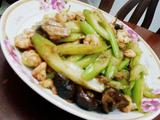 芹菜吵虾仁