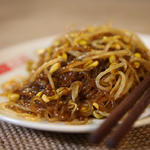 黄豆芽炒粉条