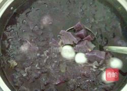 紫薯雪耳鹌鹑蛋甜汤的做法图解4