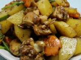 土豆烧鸡腿