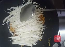 黄辣椒炒金针菇的做法图解6