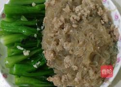菜心粉丝的做法图解12