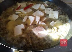 酸菜豆腐鱼的做法图解4