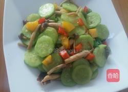 茶树菇炒黄瓜的做法图解6