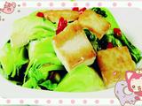 油菜炖豆腐