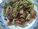 干煸猪头肉
