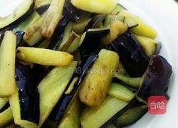 蒜香烧茄子的做法图解3