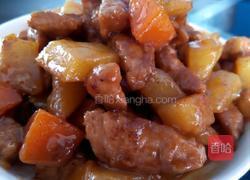 土豆胡萝卜烧里脊的做法图解6