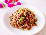 榨菜青椒炒肉丝