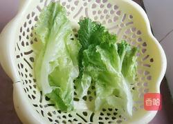 肉未豆腐黑木耳生菜汤的做法图解3