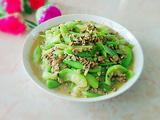 丝瓜炒蚬肉