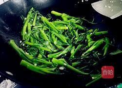蒜蓉炒菜心的做法图解9