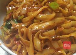 爆炒刀削面的做法图解6