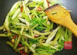西芹炒肉的做法图解6