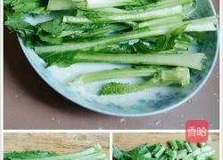 蒜蓉肉末芥菜的做法图解6
