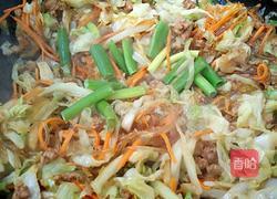 肉末粉丝圆白菜的做法图解12