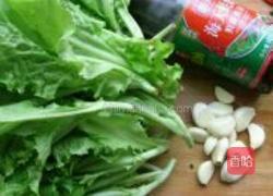 蚝油生菜的做法图解1