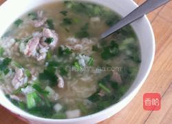 瘦肉粥的做法图解4