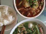 五花肉烧土豆