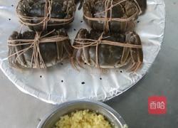 铁板蒸大闸蟹的做法图解2