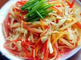土豆胡萝卜肉丝