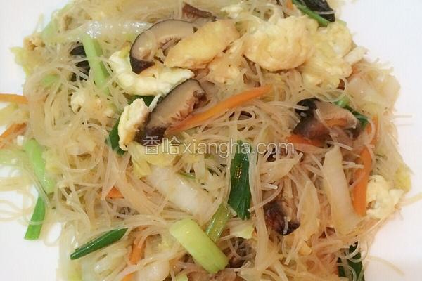 炒粉丝的做法 菜谱 香哈网